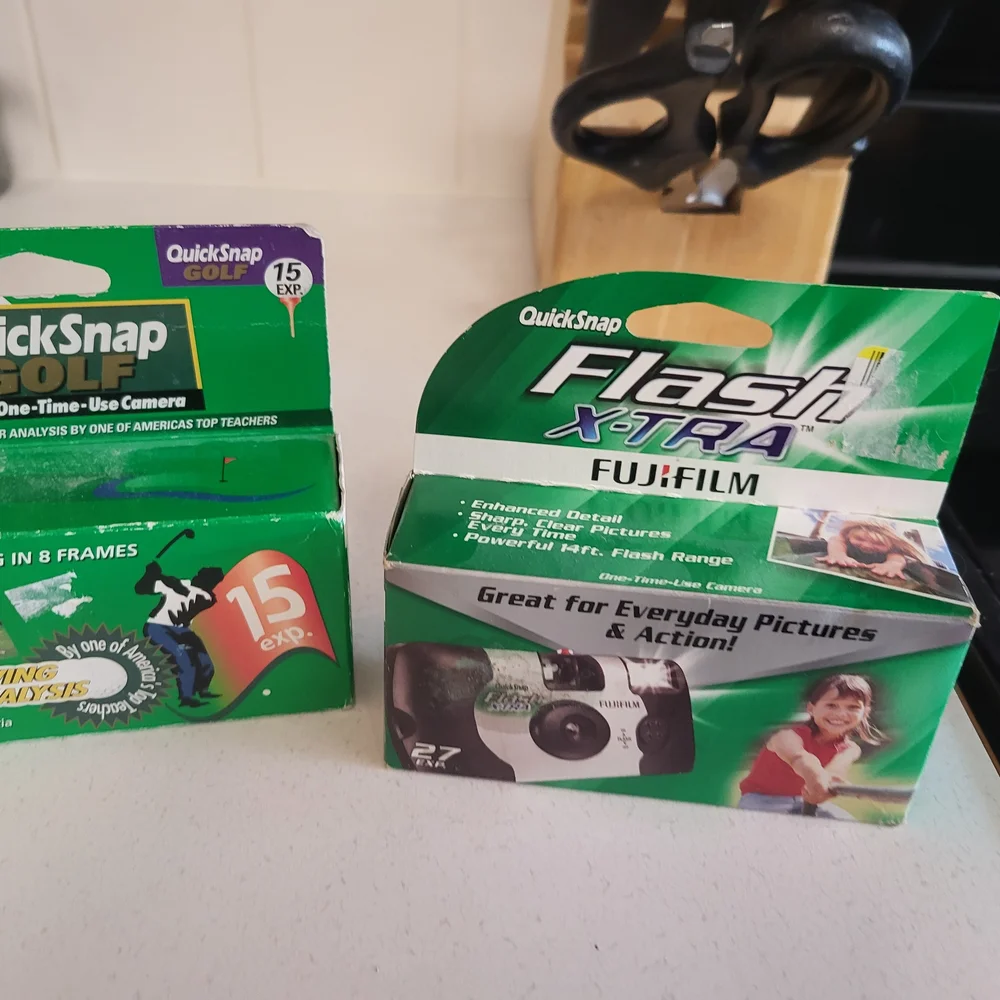 Fujifilm QuickSnap Flash XTRA Green Camera